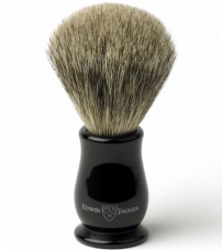 Помазок для бритья Chatsworth (барсучий волос), черная смола Edwin Jagger IEСSBBB