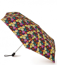 Компактный зонт-автомат «Цветы», автомат, OpenClose Superslim, Fulton J739-3051