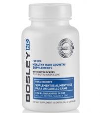 Комплекс витаминно-минеральный для оздоровления и роста волос - для мужчин Bosley MD /Healthy Hair Growth Supplements for Men (60 капсул)