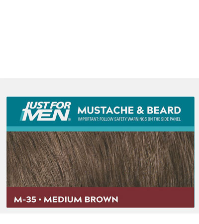 Гель-краска для бороды и усов Just For Men Moustache & Beard M-35 (Коричневый)