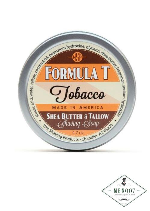 Мыло для бритья Wsp Formula T Shaving Soap Tobacco 125гр.