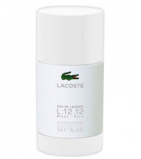 Твердый дезодорант-стик LACOSTE EAU DE LACOSTE L.12.12 BLANC-75 гр
