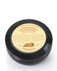Крем для бритья Mondial "MANDARINO E SPEZIE" с ароматом мандарина и специй, пластиковая чаша, 75 мл