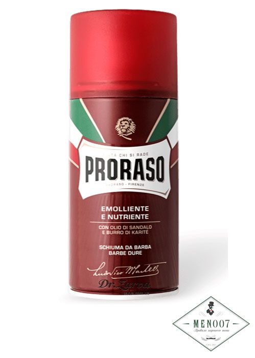 Пена для бритья для жесткой щетины с маслом Ши Proraso 300 мл.