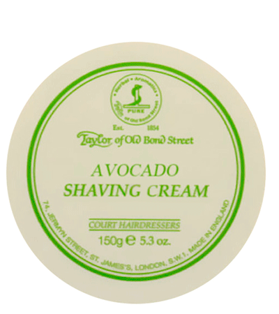 Мыло-крем для бритья Taylor of Old Bond Street Avocado Shaving Cream-150мл.