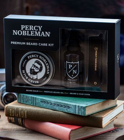 Набор для ухода за бородой Percy Nobleman Премиум