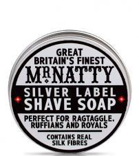 Мыло для бритья Mr.Natty Silver Label Shave Soap - 80 гр