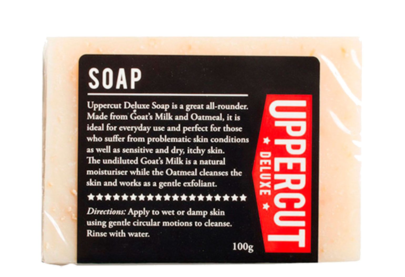 Мыло для сухой и чувствительной кожи UPPERCUT DELUXE 100 Г