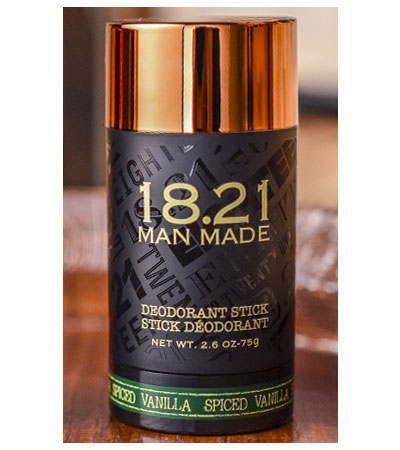 Твердый дезодорант без содержания солей алюминия 18.21 Man Made Spiced Vanilla -75г.
