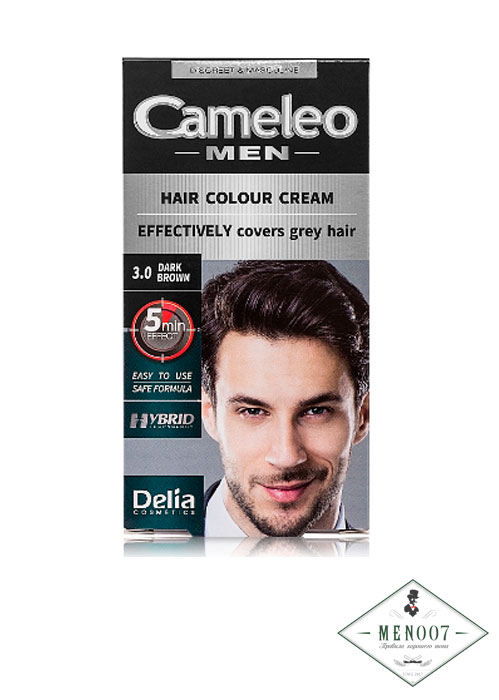 Мужская краска для волос Cameleo Men Hair Color Cream Dr.Brown (Темно-коричневый)