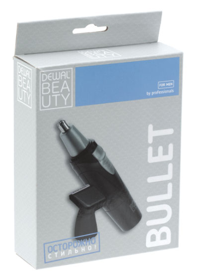 Машинка для стрижки в носу и ушах Bullet DEWAL BEAUTY HC9003
