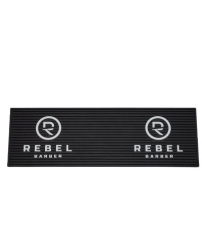 Резиновый коврик для инструментов Rebel Barber Black & White Long