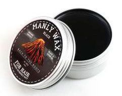 Воск для волос MANLY WAX BLACK 100мл.