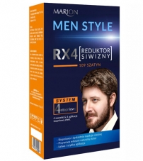 Мужская краска для волос Marion Men Style 4 Steps Grey Hair Reducer (Шатен)