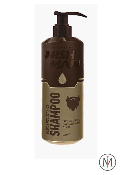 Шампунь для бороды и усов Nishman Beard&Mustache Care Shampoo-200 мл.