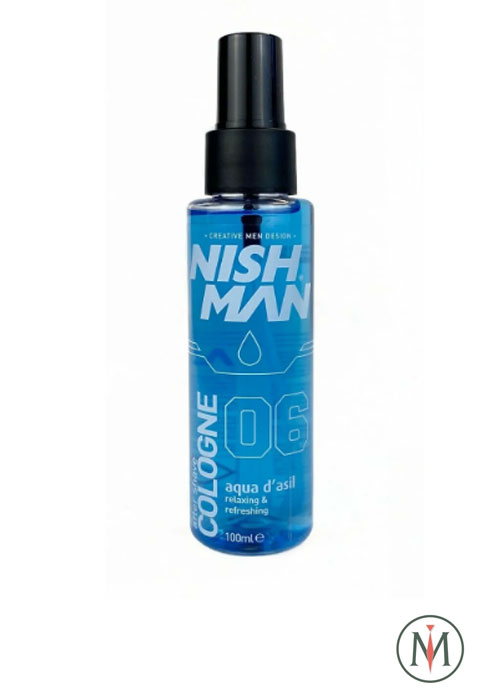 Одеколон после бритья NISHMAN 06 Aftershave Cologne Aqua D’Asil -100 мл.