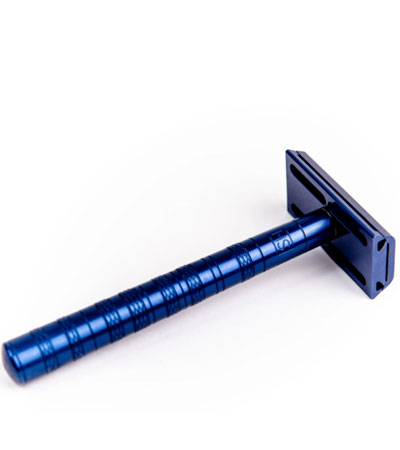 Т-образная бритва Henson Shaving AL13, синий, Mild