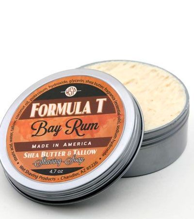 Мыло для бритья Wsp Formula T Shaving Soap Bay Rum 125гр.
