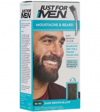 Гель-краска для бороды и усов Just For Men Moustache & Beard M-45 (Темно-коричневый)