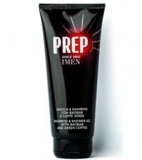Шампунь 2 В 1 Prep For Men Shampoo & Shower Gel c экстрактами баобаба и зеленого кофе 200мл.