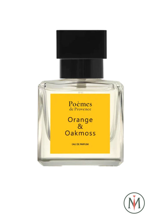 Парфюмерная вода POEMES DE PROVENCE ORANGE & OAKMOSS – АПЕЛЬСИН И ДУБОВЫЙ МОХ -50мл.