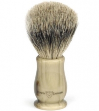 Помазок для бритья Chatsworth (барсучий волос), цвет смолы рога Edwin Jagger  LHСSBBB