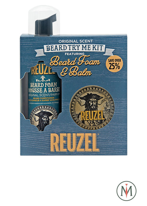 Подарочный набор для бороды REUZEL GROOM & GROW BEARD DUO