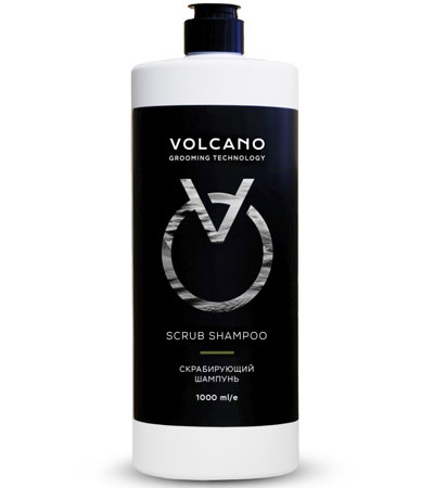 Скрабирующий шампунь Volcano Scrub shampoo 1000 мл