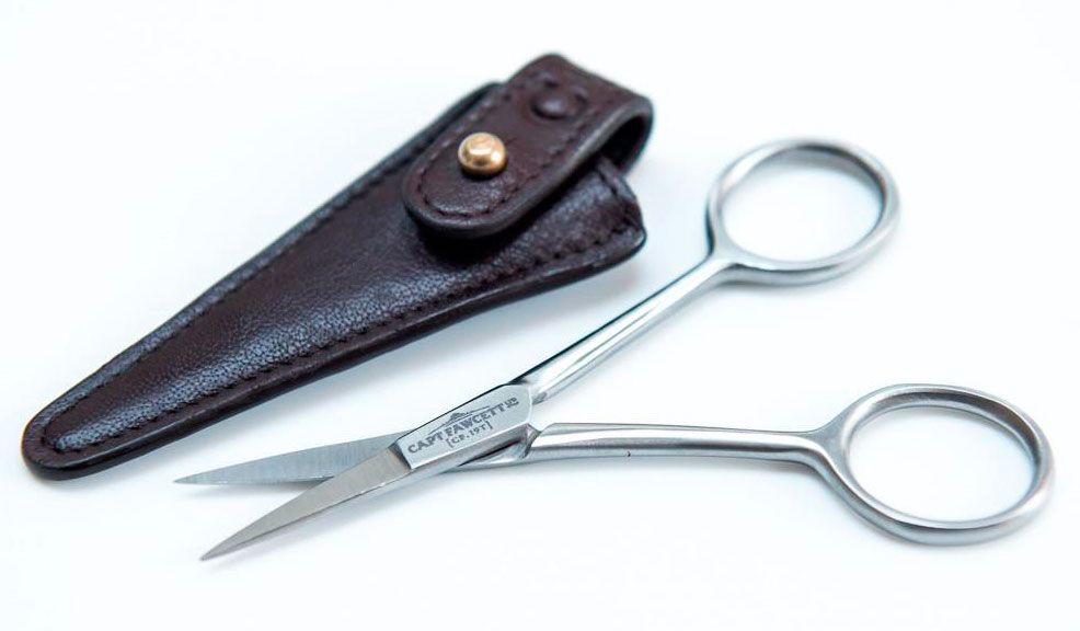 Ножницы для стрижки усов и бороды Captain Fawcett Hand-Crafted Grooming Scissors