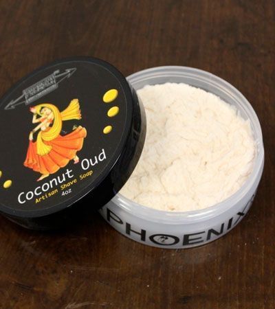 Мыло-крем для бритья ARTISAN ACCOUTREMENTS COCONUT OUD PHOENIX SHAVING SOAP -114гр.