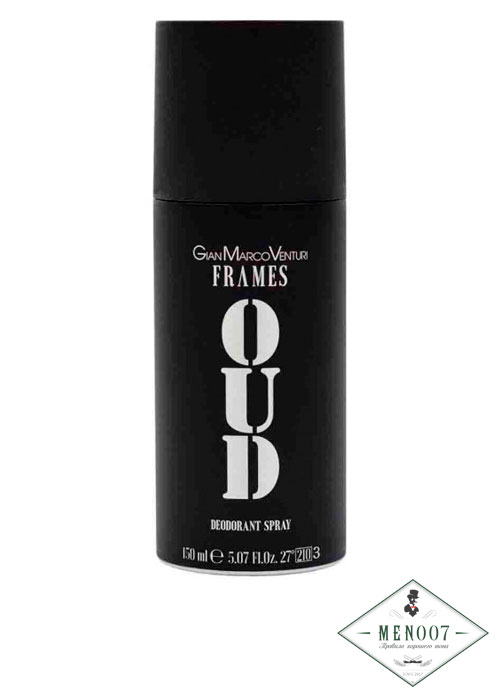 Парфюмированный дезодорант-спрей для мужчин Gian Marco Venturi Frames Oud -150мл