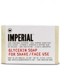 Глицериновое мыло для бритья и лица  IMPERIAL GLYCERIN 176гр.