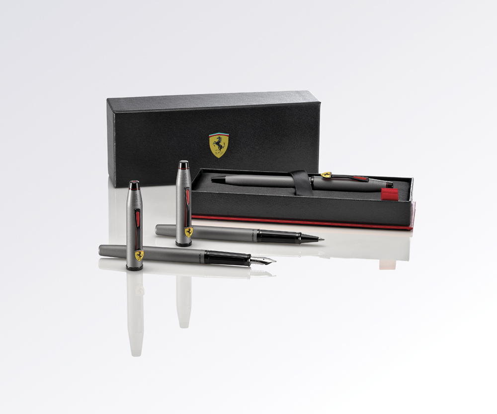 Ручка-роллер Selectip Cross Century II Ferrari Gray Satin Lacquer
