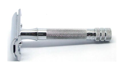 Станок Т- образный для бритья MERKUR-33С хромированный, лезвие в комплекте (1 шт)