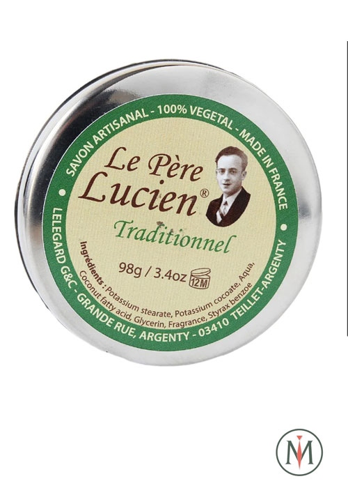 Мыло для бритья ручной работы Le Pere Lucien с традиционным ароматом -98гр.