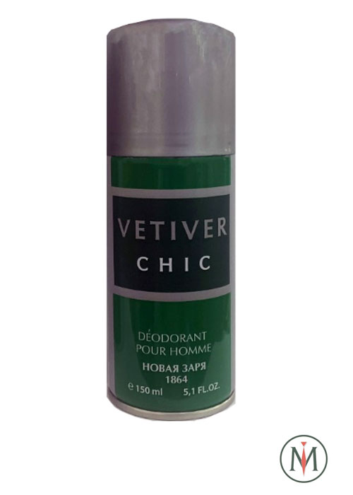 Дезодорант парфюмированный Новая Заря "Ветивер CHIC / Vetiver CHIC", 150 мл