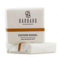 Мыло для лица и бороды Barbaro "Eastern sandal" -90г.