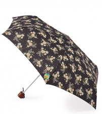 Зонт женский механика Fulton L784-3093 Blackfloral (Цветы)