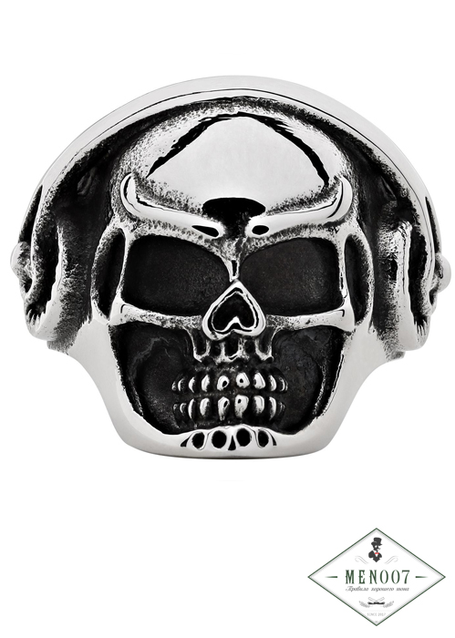 Кольцо с черепом (19,7 мм) ZIPPO