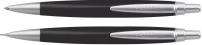 Набор Шариковая ручка + Механический карандаш (25 шт/уп) HAUSER H2004SET-black