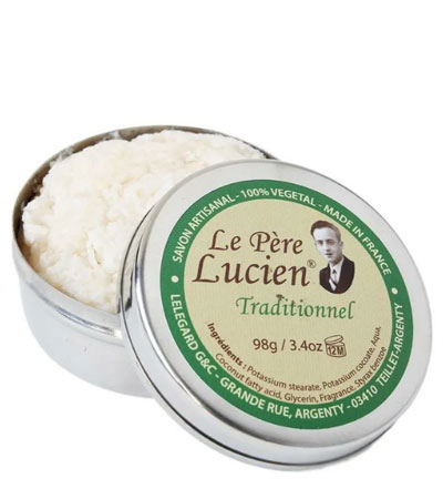 Мыло для бритья ручной работы Le Pere Lucien с традиционным ароматом -98гр.