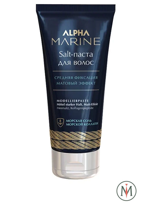 Salt-паста для волос с матовым эффектом, средняя фиксация ESTEL Alpha Marine -100мл.