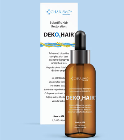 Лосьон против выпадения и для роста волос, DEKOHAIR (Dekopill)  -60мл. (Курс рассчитан на месяц)