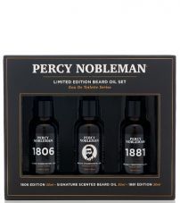 Набор масел для бороды Percy Nobleman  (ограниченный выпуск)