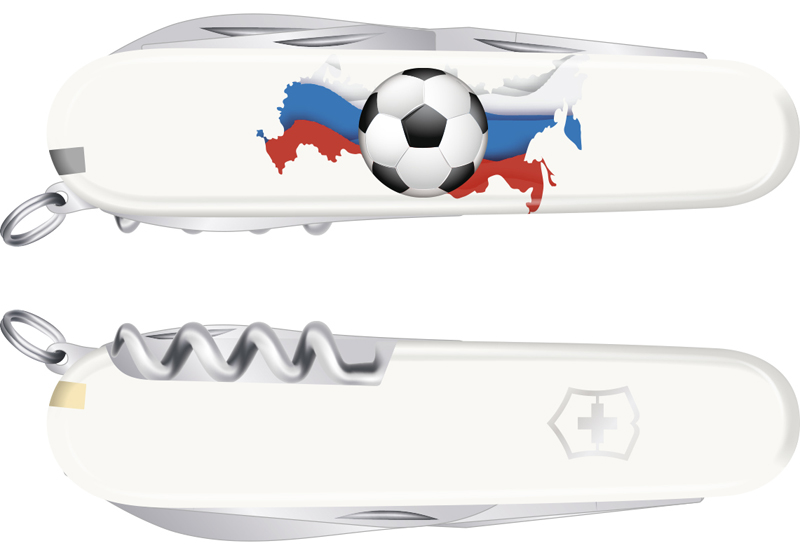 Нож перочинный Spartan Российский футбол VICTORINOX 1.3603 SOCCER I