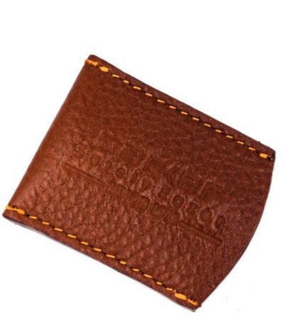 Защитная кожаная крышка для Т-образной бритвы Parker LRCBR Brown Leather Razor Cover