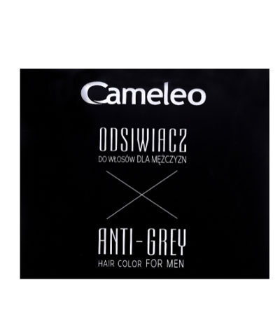 Антиседин для брюнетов Delia Cameleo Men Anti Grey Hair Color (пакетик с порошком 2x 8г, лосьон 30 мл)
