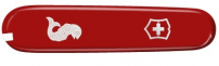 Передняя накладка для ножей 91 мм, пластиковая, красная VICTORINOX C.3672.3.10