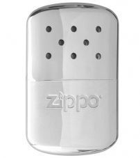 Каталитическая грелка ZIPPO, анодированный алюминий с покрытием High Polish Chrome, серебристая, глянцевая, на 12 ч, 66x13x99 мм, 73,7 г