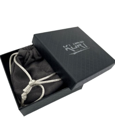 Дорожная бритва KURT (4 части) в мешочке и подарочной фирменной коробке K-20014 B(Бронза)
